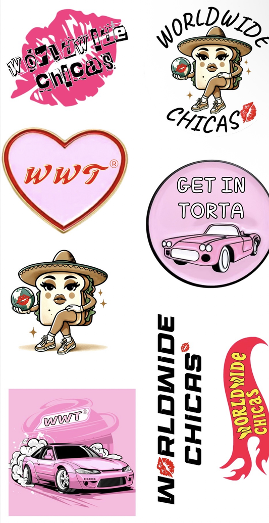 CHICAS STICKER PACK