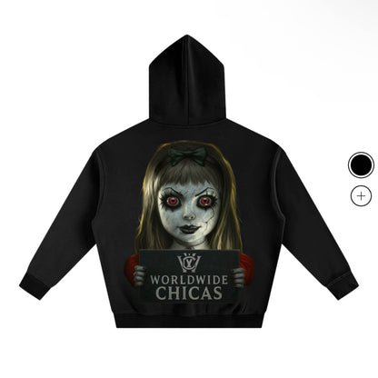 CHICAS HAUNTED DOLL HOODIE
