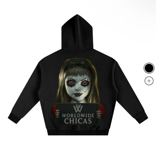 CHICAS HAUNTED DOLL HOODIE