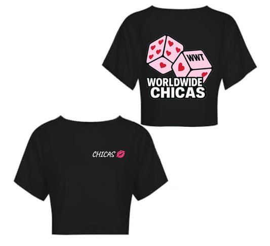 CHICAS DICE CROP TOP