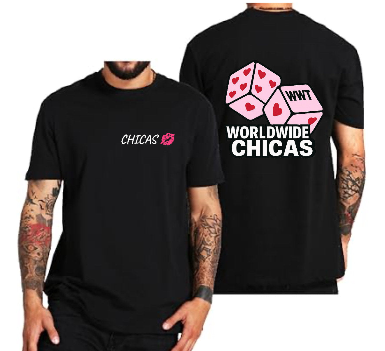 CHICAS DICE T SHIRT