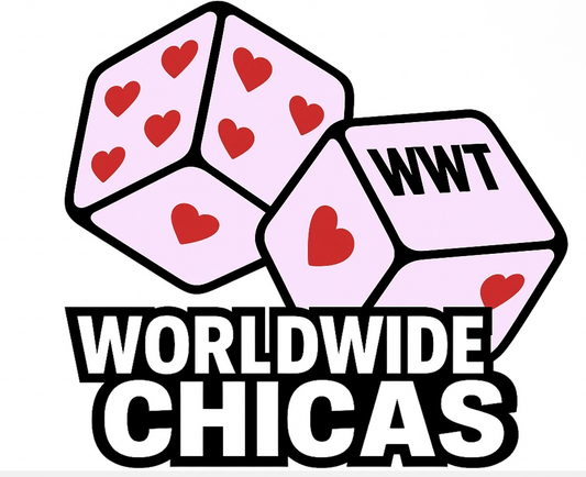 Chicas Dice Window Decal
