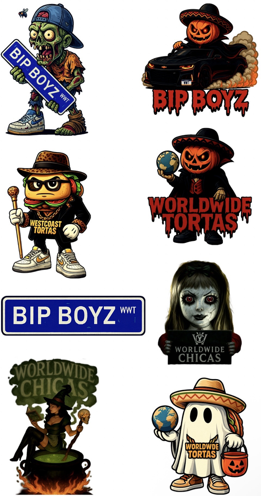 Halloween Sticker Sheet