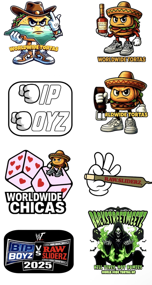 TORTA & FRIENDS STICKER PACK